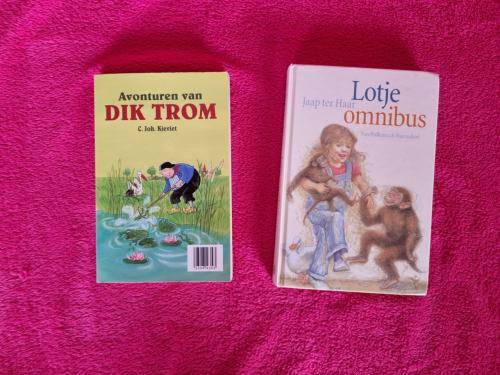 2 Boeken: Dik Trom en Lotje