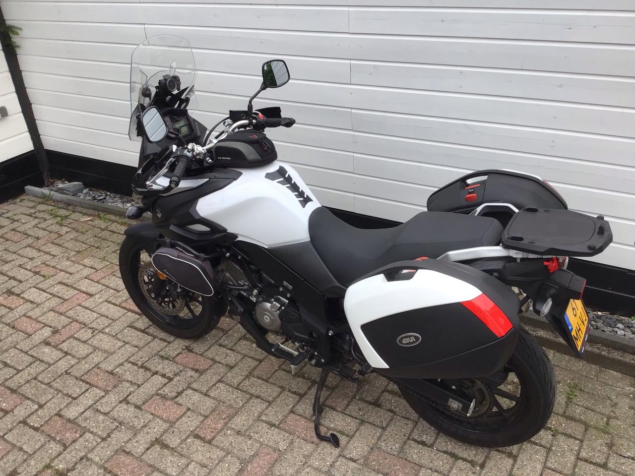 Suzuki v-strom 2017 kofferset en tomtom