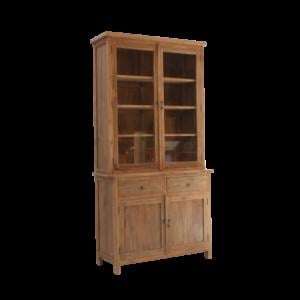 STIJLVOLLE TEAKHOUTEN KAST MET VEEL OPBERGRUIMTE