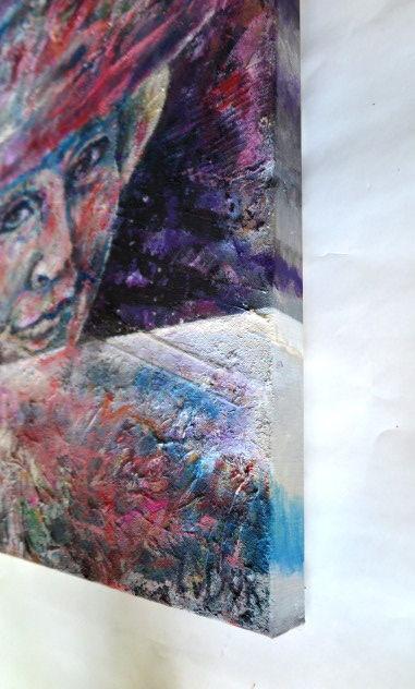 " Prinses Beatrix " Acryl op doek van Lizan van Dijk