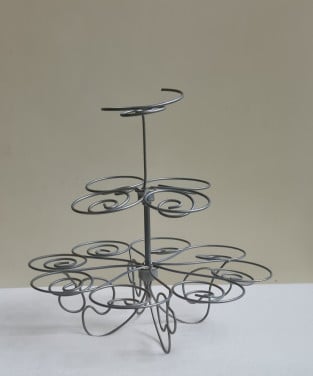 Cupcake standaard, nieuw  Metaal, voor 13 cupcakes
