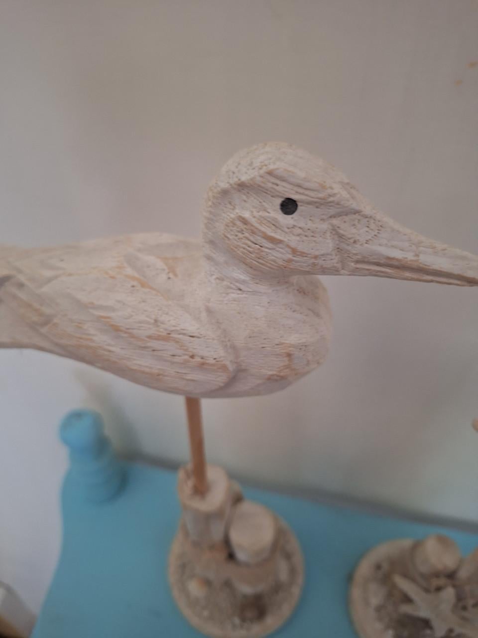 2 decoratieve vogels