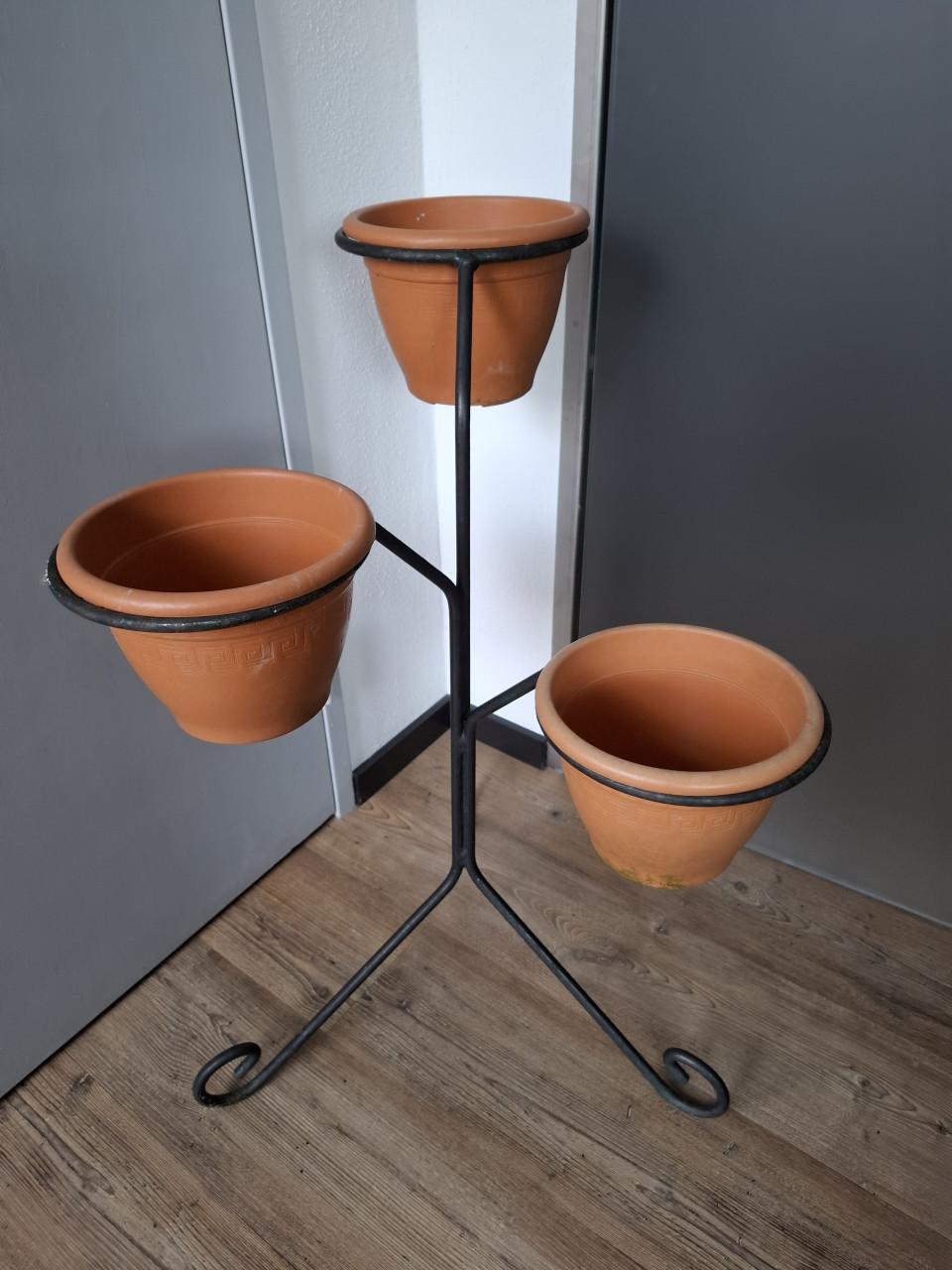 Bloempottenhouder gietijzeren