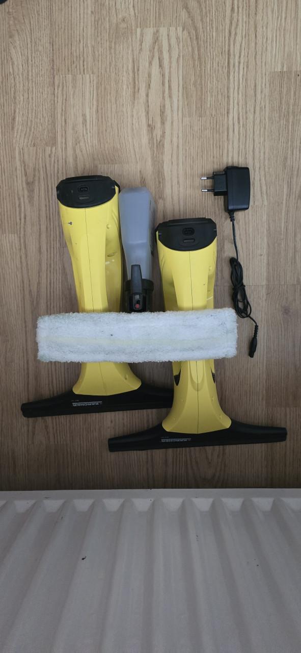 2 x Karcher W50 ramen wisser op accu