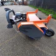 Veegmachine voor compact tractor