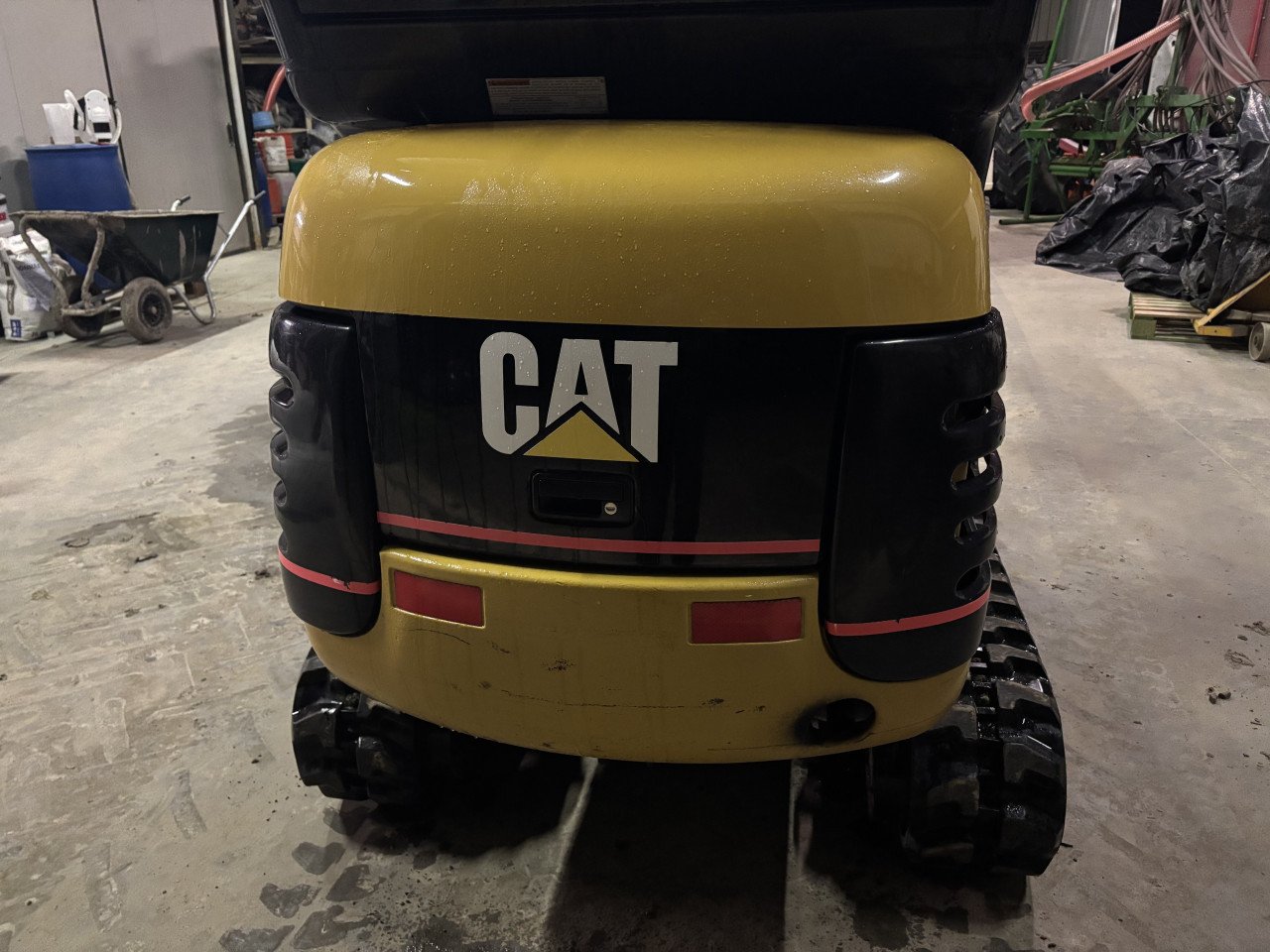Cat 301.8 minikraan zeer netjes