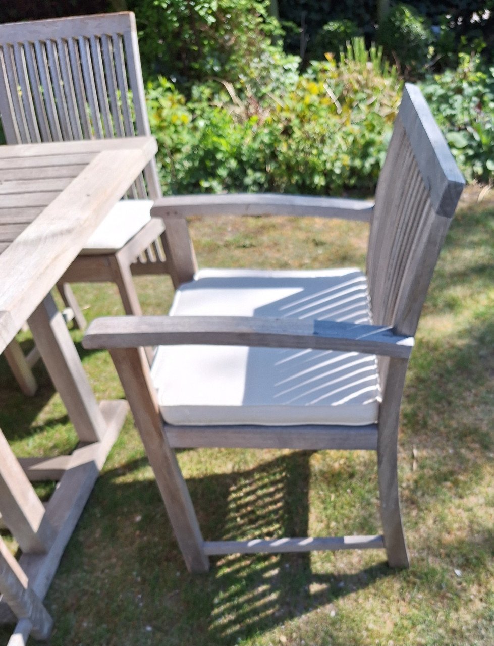 Teakhouten tuinset