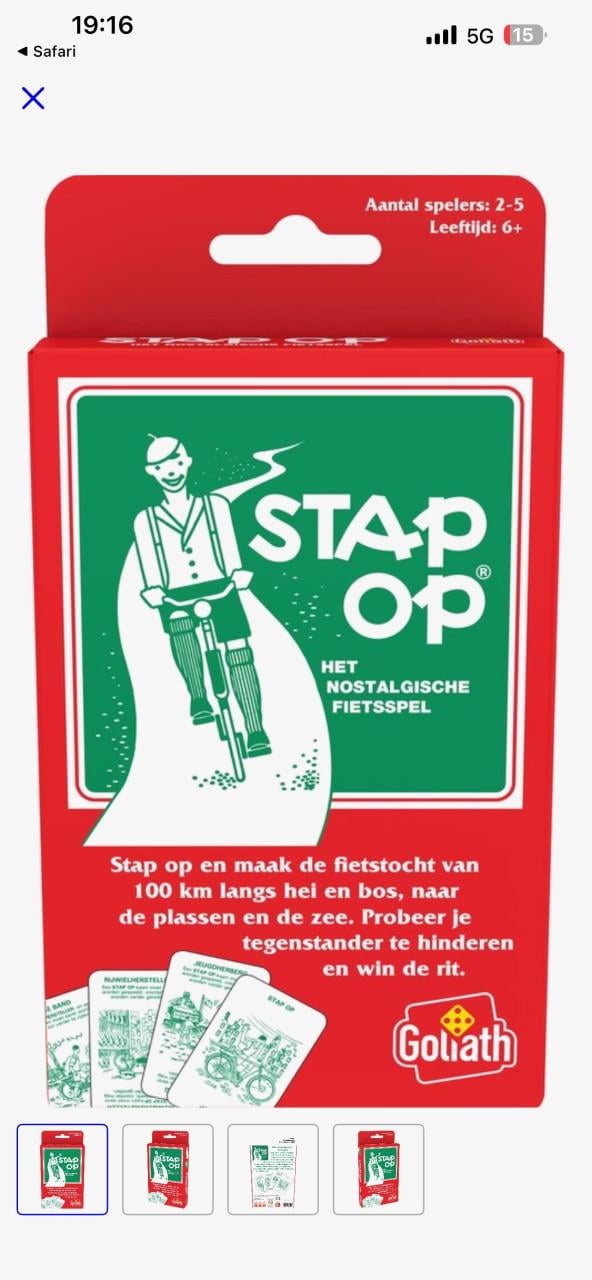 Gezocht: Stap op spel