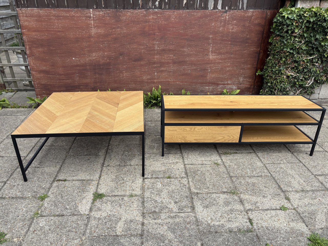 Salontafel en tv meubel