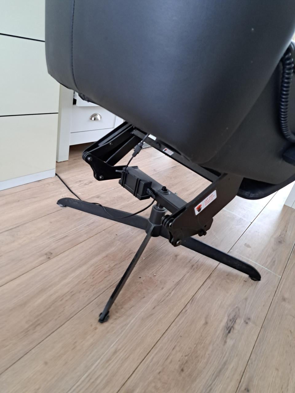 Leren Sta-op stoel