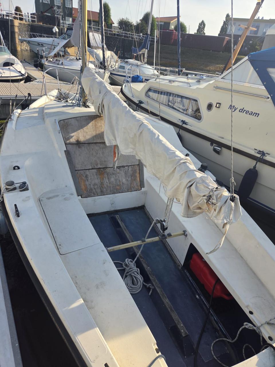Vaarklare zeilboot Jouet Sheriff + Motor!