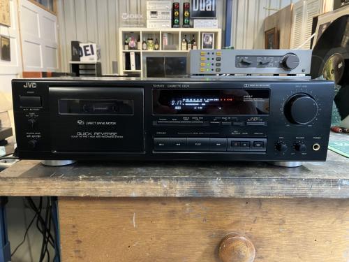 JVC TD-R472 cassettedeck Direct Drive Auto-Reverse geserviced met garantie