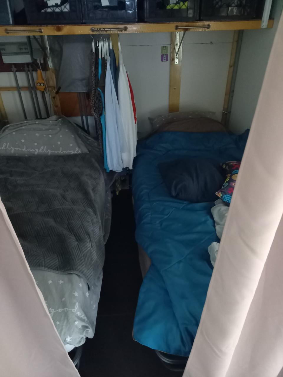 Custum unieke campeer trailer.