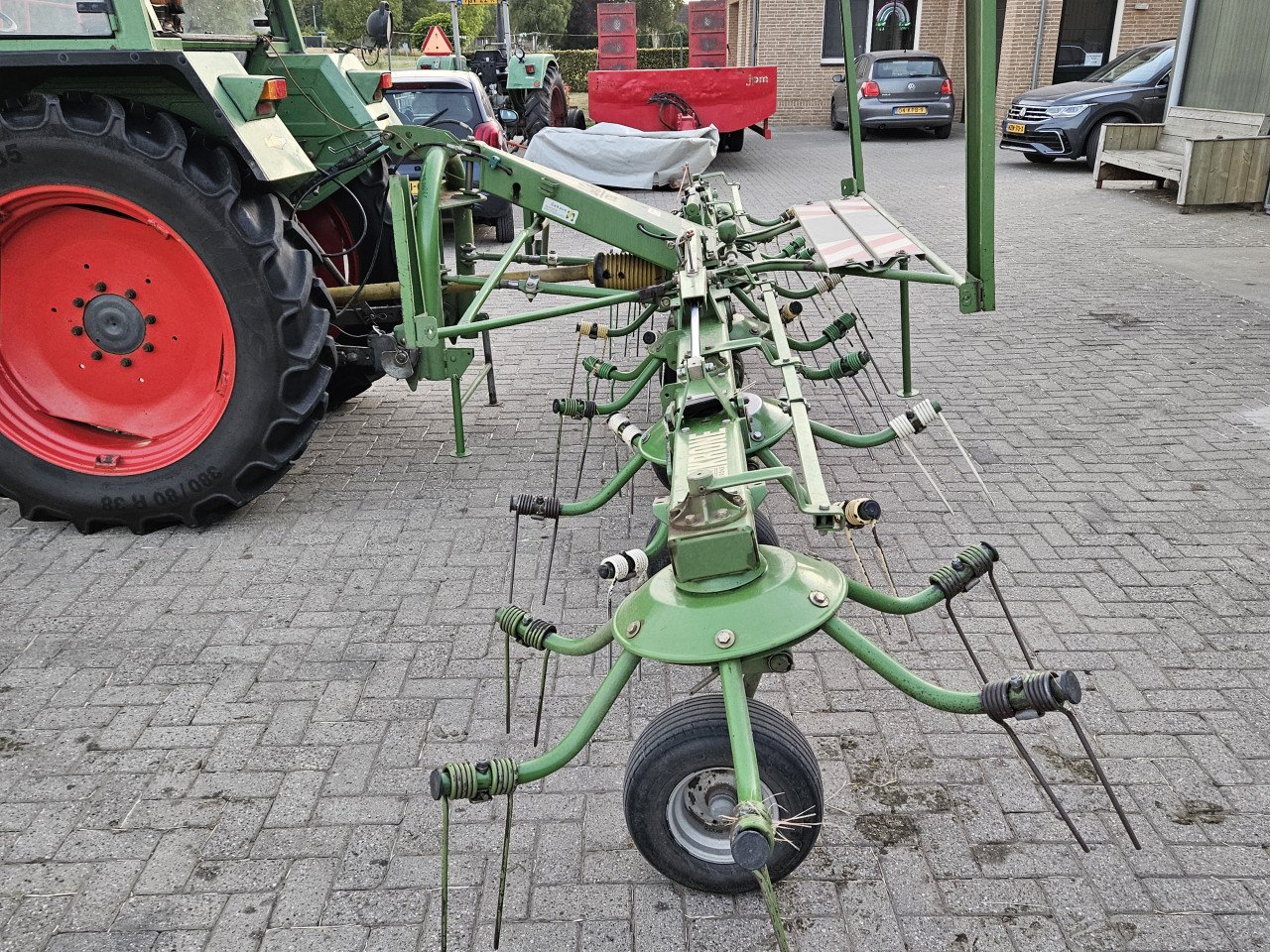 Krone hooischudder