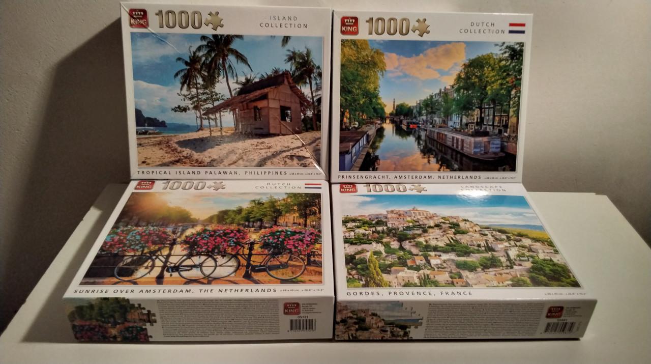 Legpuzzels 1000 stukjes