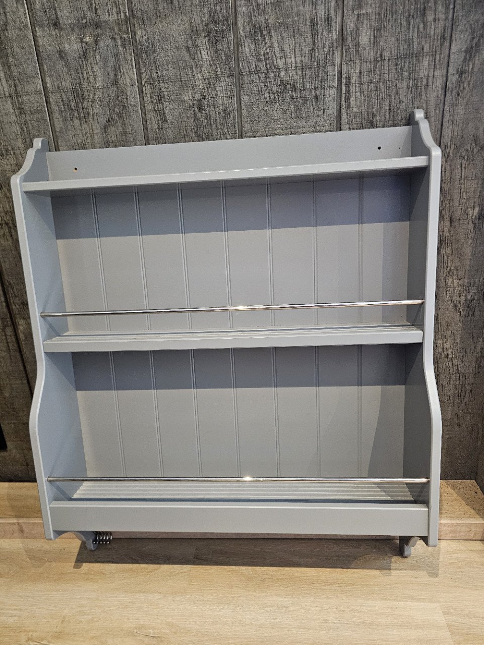 Ikea bordenrek, grijs