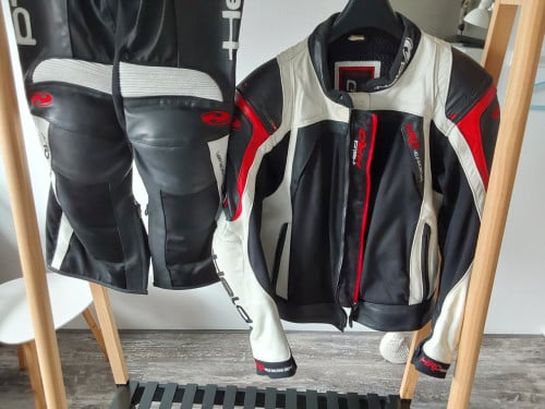 Lederen motorpak Held