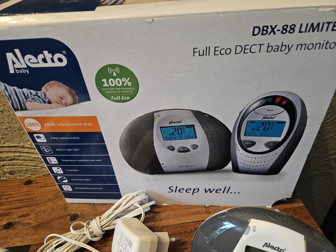 Zgan Alecto DBX-88 Eco Babyfoon - Full Eco DECT Baby Monitor