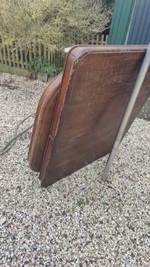 Eiken Salontafel en eettafel