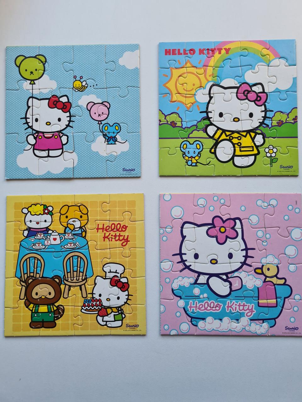 Hello Kitty 4-in-1 legpuzzelset voor 4+