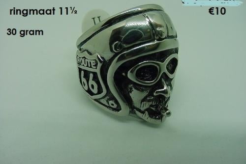 Biker Herenring NIEUW