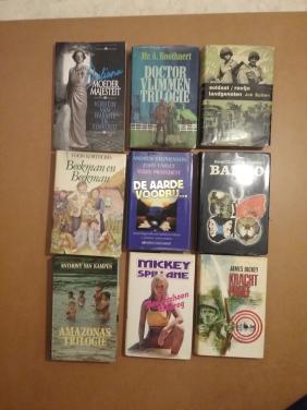 Mooie party oude boeken