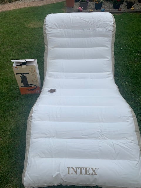 Oplaasbare strand stoel / bed