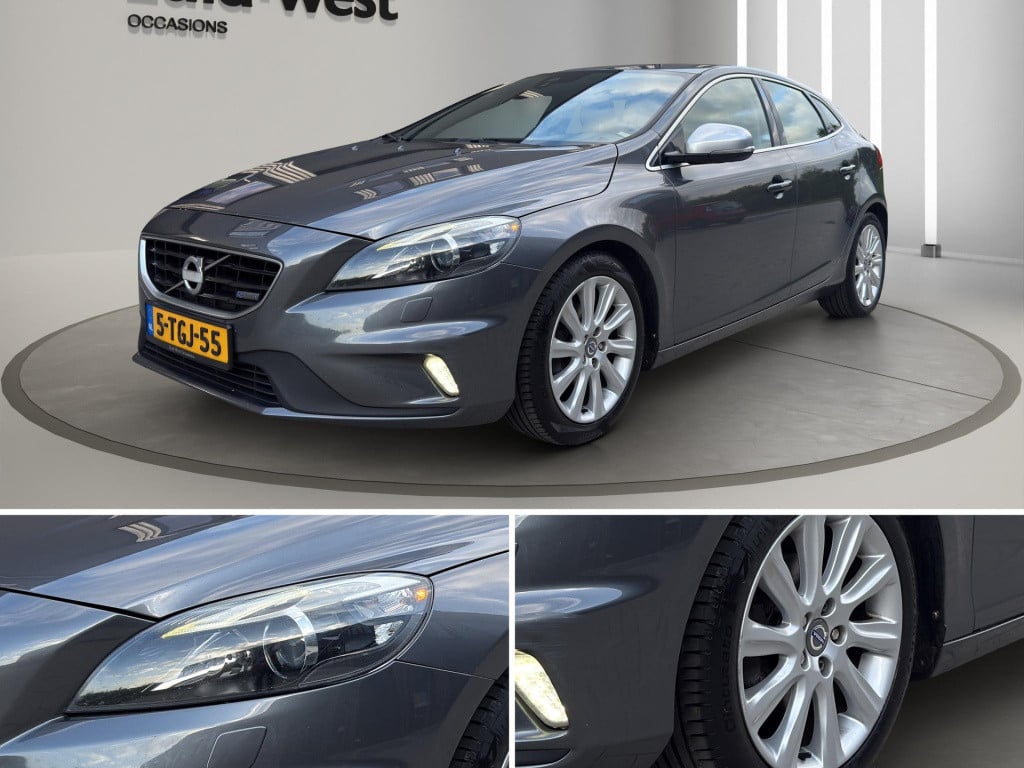 Volvo V40 1.6 d2 r-design leder led memory stoelverwarming