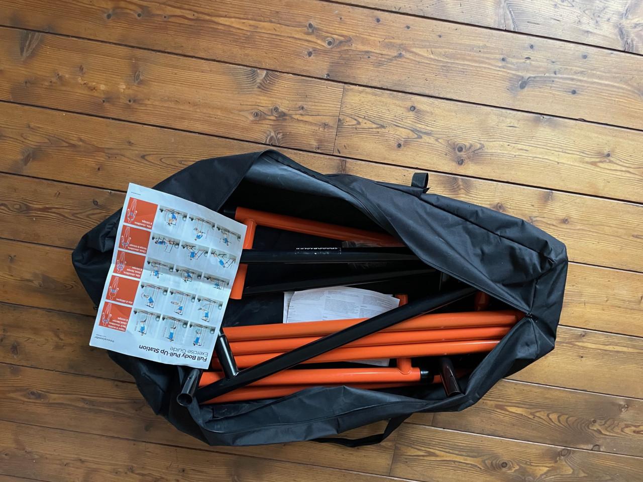 Full body pull up station