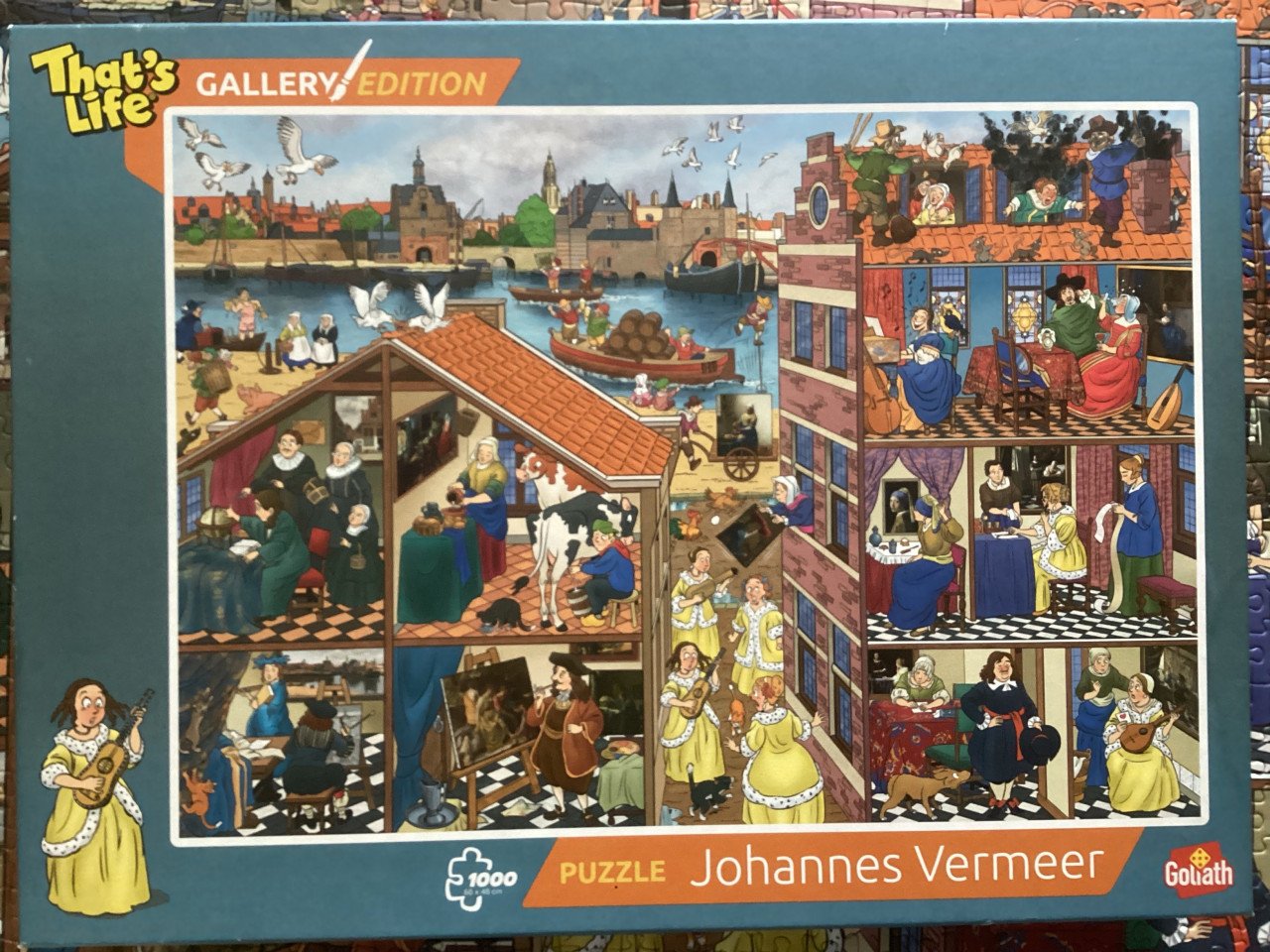 Goliath That’s Life puzzels: Gallery Edition