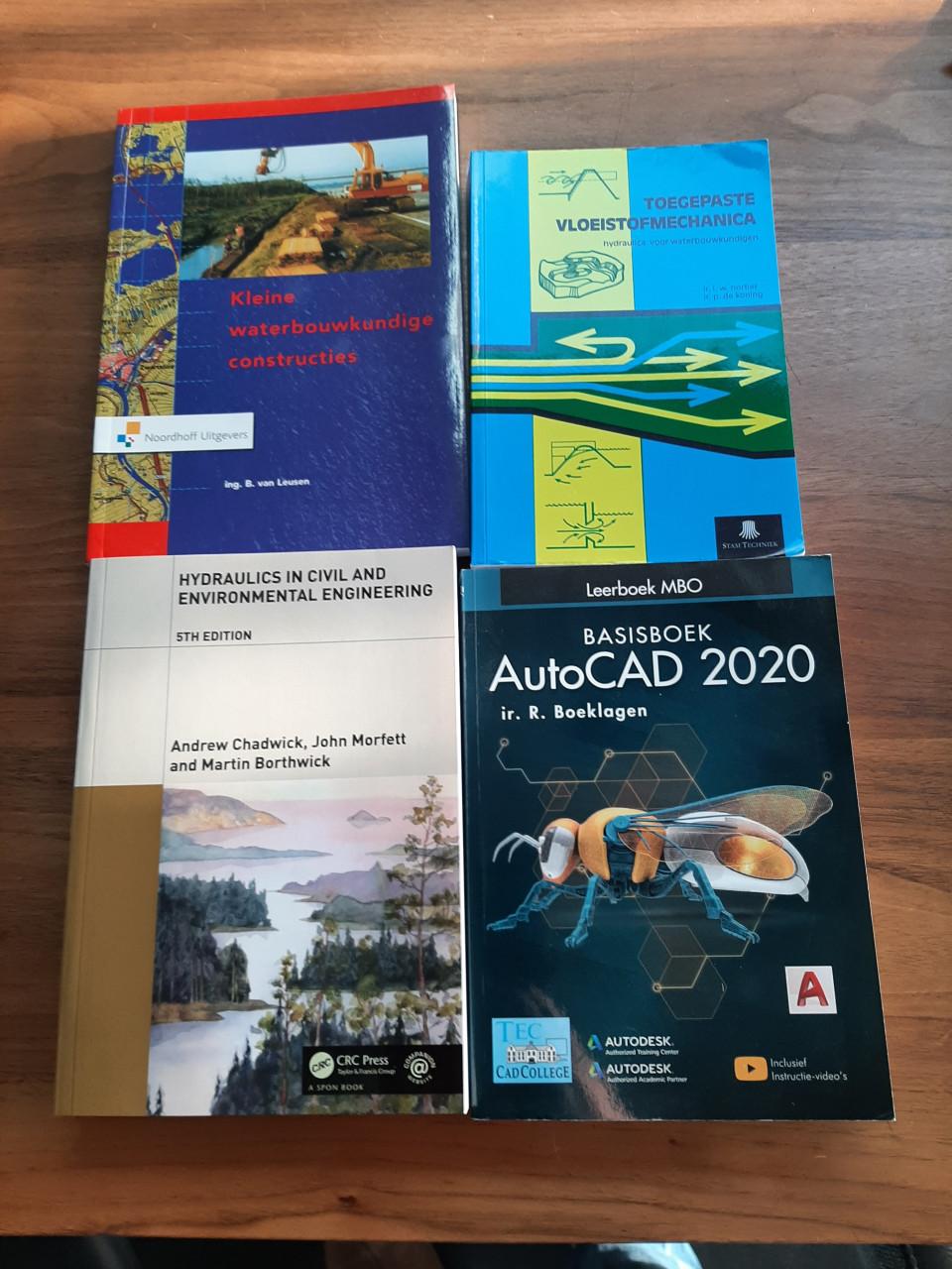 Studieboeken civiele techniek