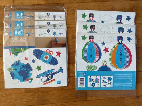 Lief Lifestyle muurstickers 31x30 cm.