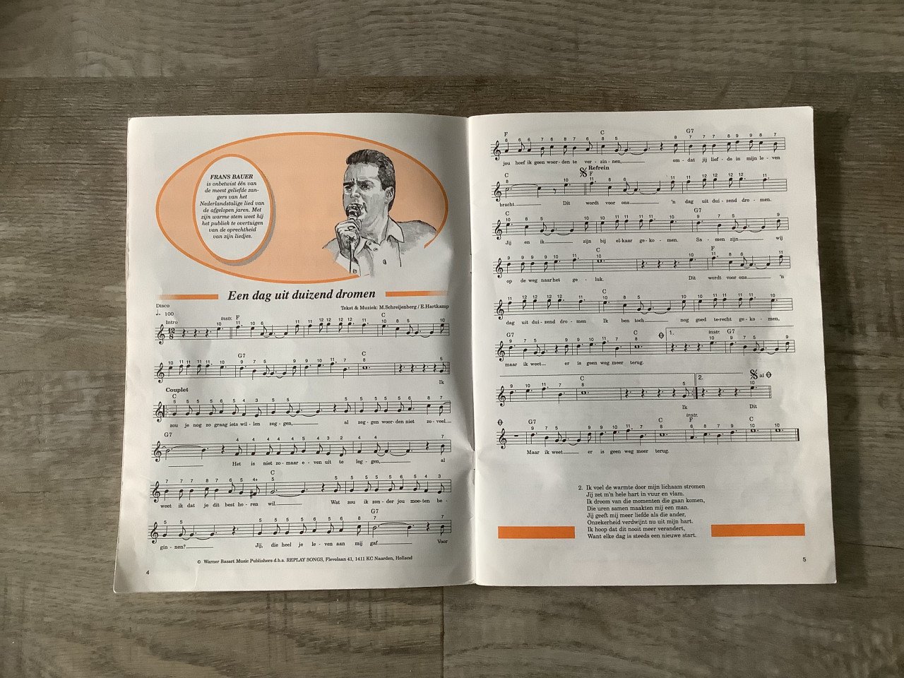 Bladmuziek: 2x Dit Songboek zocht ik, Made in Holland 6, Italian Favorites