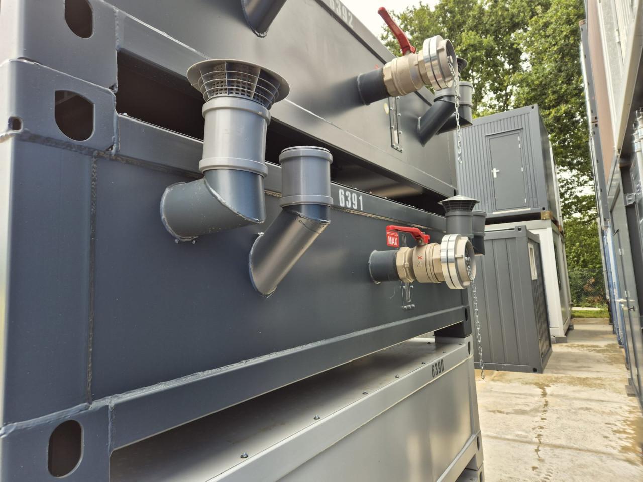 10ft en 20fts septictank / afvalwatertank / fecaliëntank