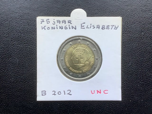 België 2 euro 2012 Queen Elisabeth Competition 1937-2012.