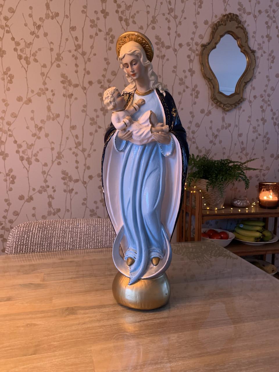 ✨Schitterend Beeld van Maria en Kindje Jezus✨