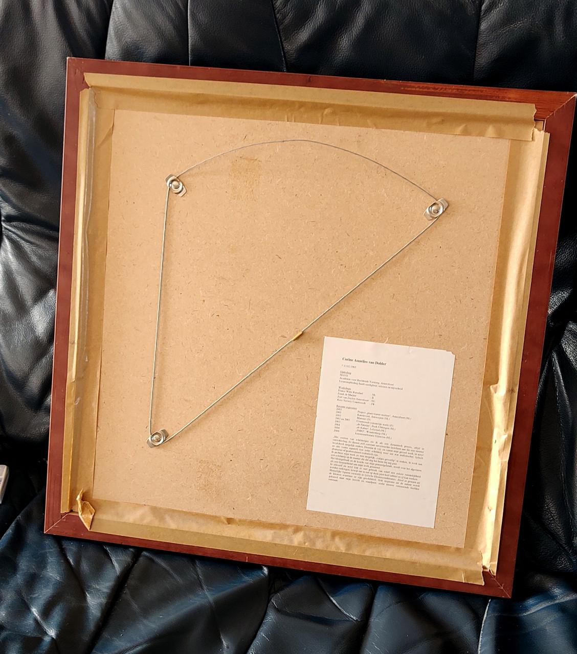 2 werken van Corine Annelies van Dolder.