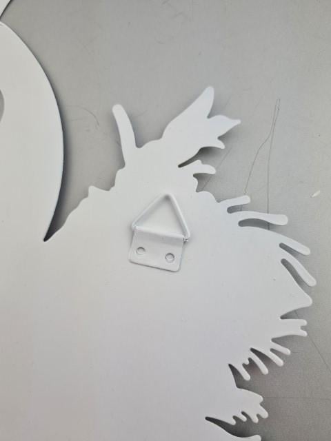 Muurdecoratie Pauw blauw