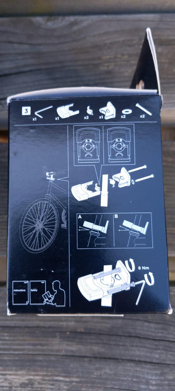 Fietsstoeltje voor op bagagedrager