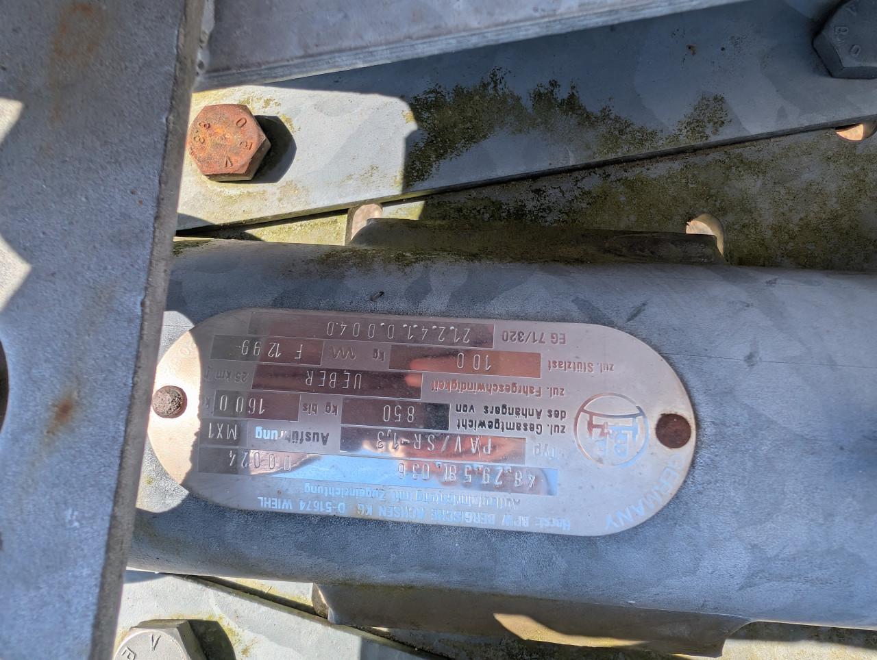 1,5 paardentrailer Waco dit weekend ophalen €1000