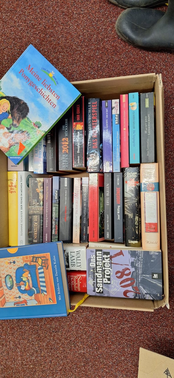 3 dozen nederlandse en duitstalige boeken