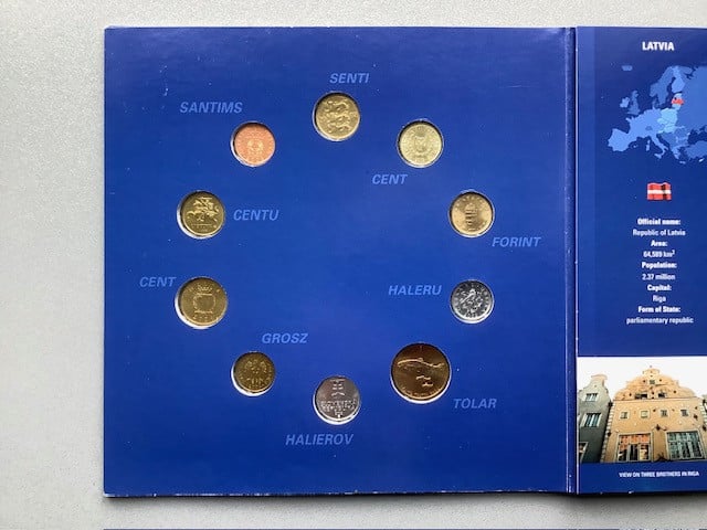 Set The Circulation Coins of the EU Candidate Countries .