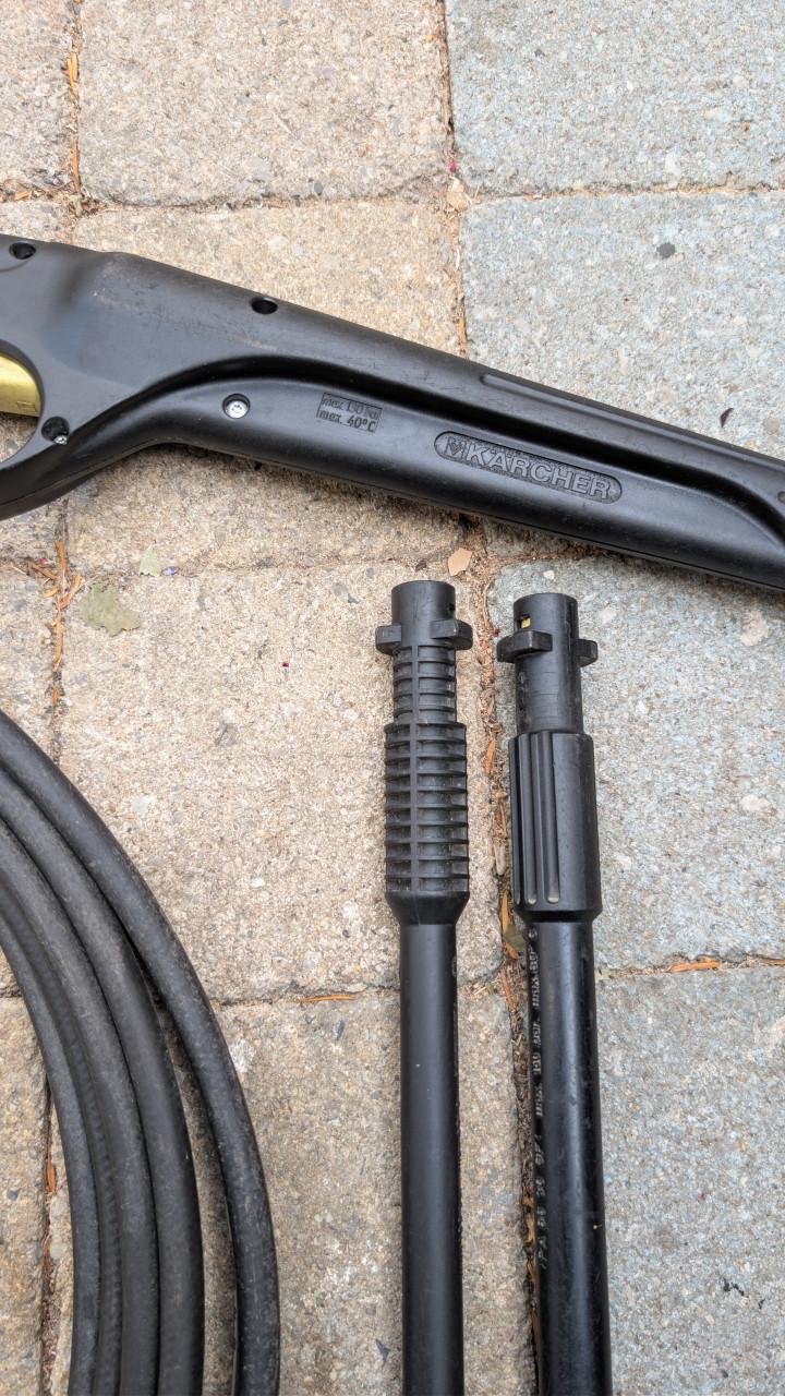 Karcher Hogedruk handvat met slang en spuitlans