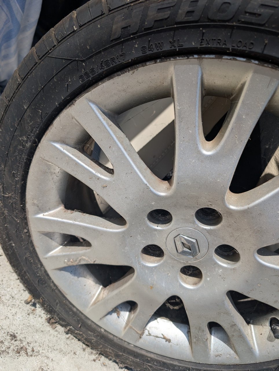 17" licht metalen velgen