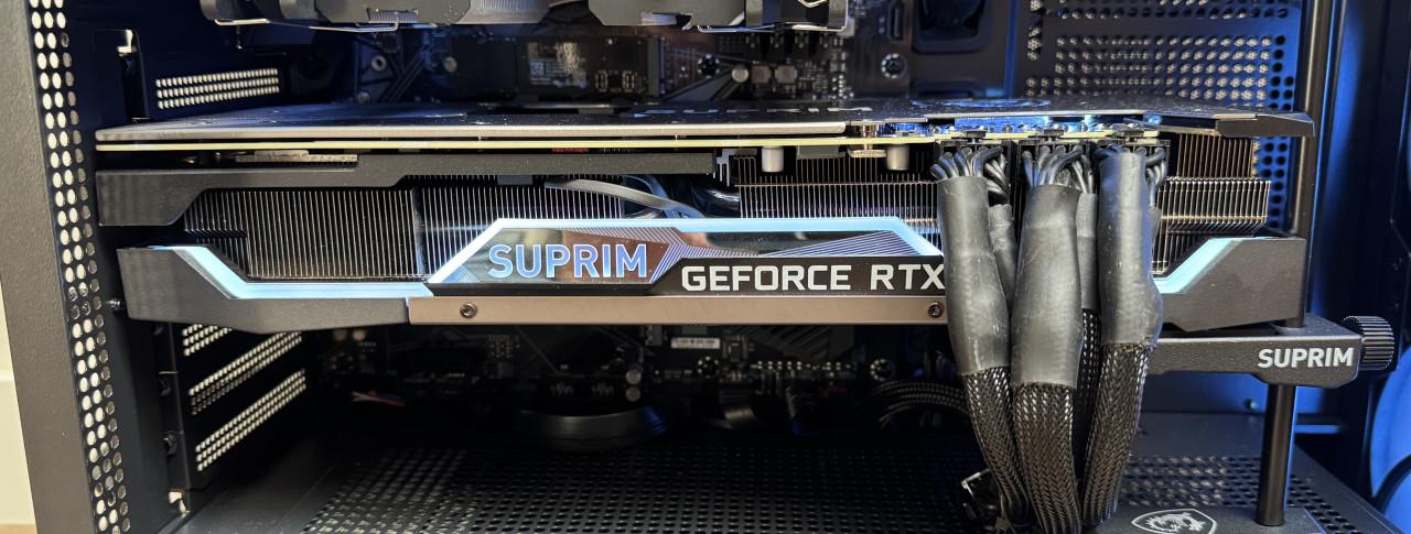 MSI RTX 3080 SUPRIM X 10G | Ryzen 5600XT | 32GB | 1TB NVMe | NIEUW