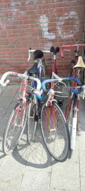 4 wielrenfietsen racefiets Retro Vintage