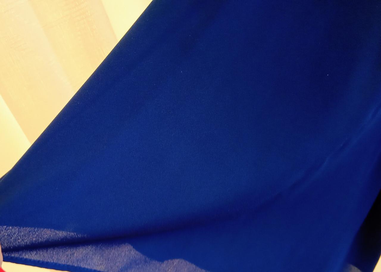 Prachtige koningsblauwe jurk van het bekende merk Joseph Ribkoff.