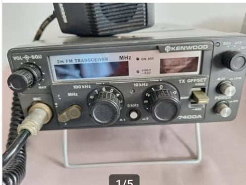 2m zendontvanger met antenne