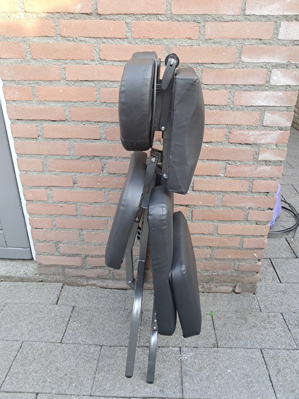 Inklapbare massage stoel