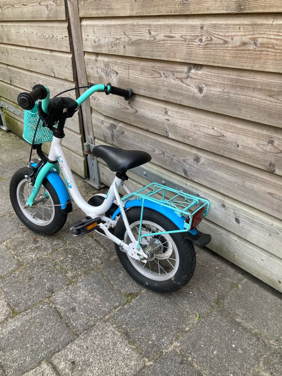Kinderfiets 12,5 inch banden inclusief zijwieltjes